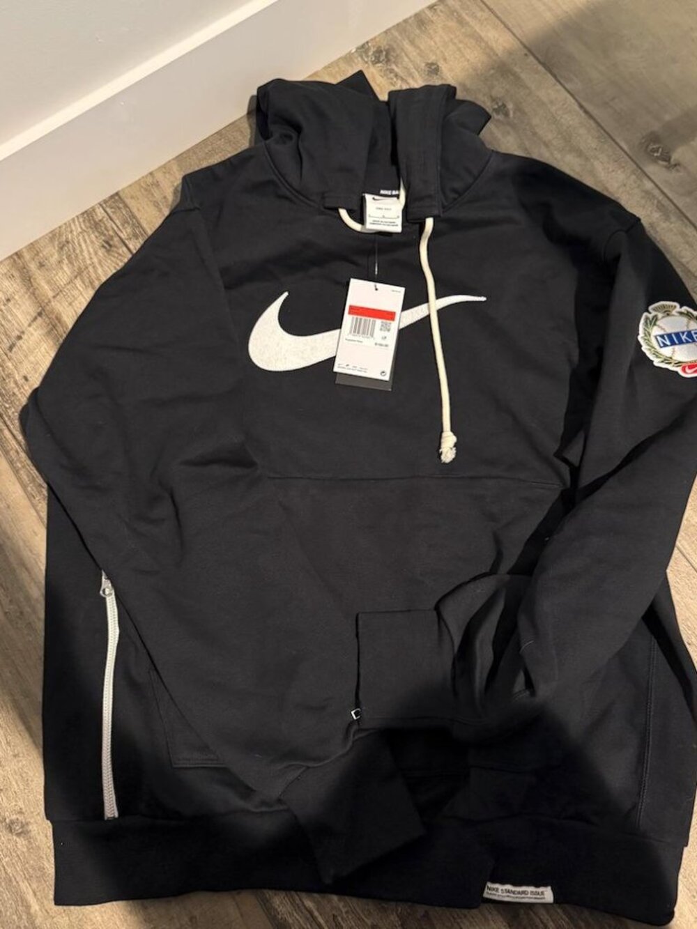 Nike Dri-FIT Pullover Hoodie Black Size Large NWT $100 Retail